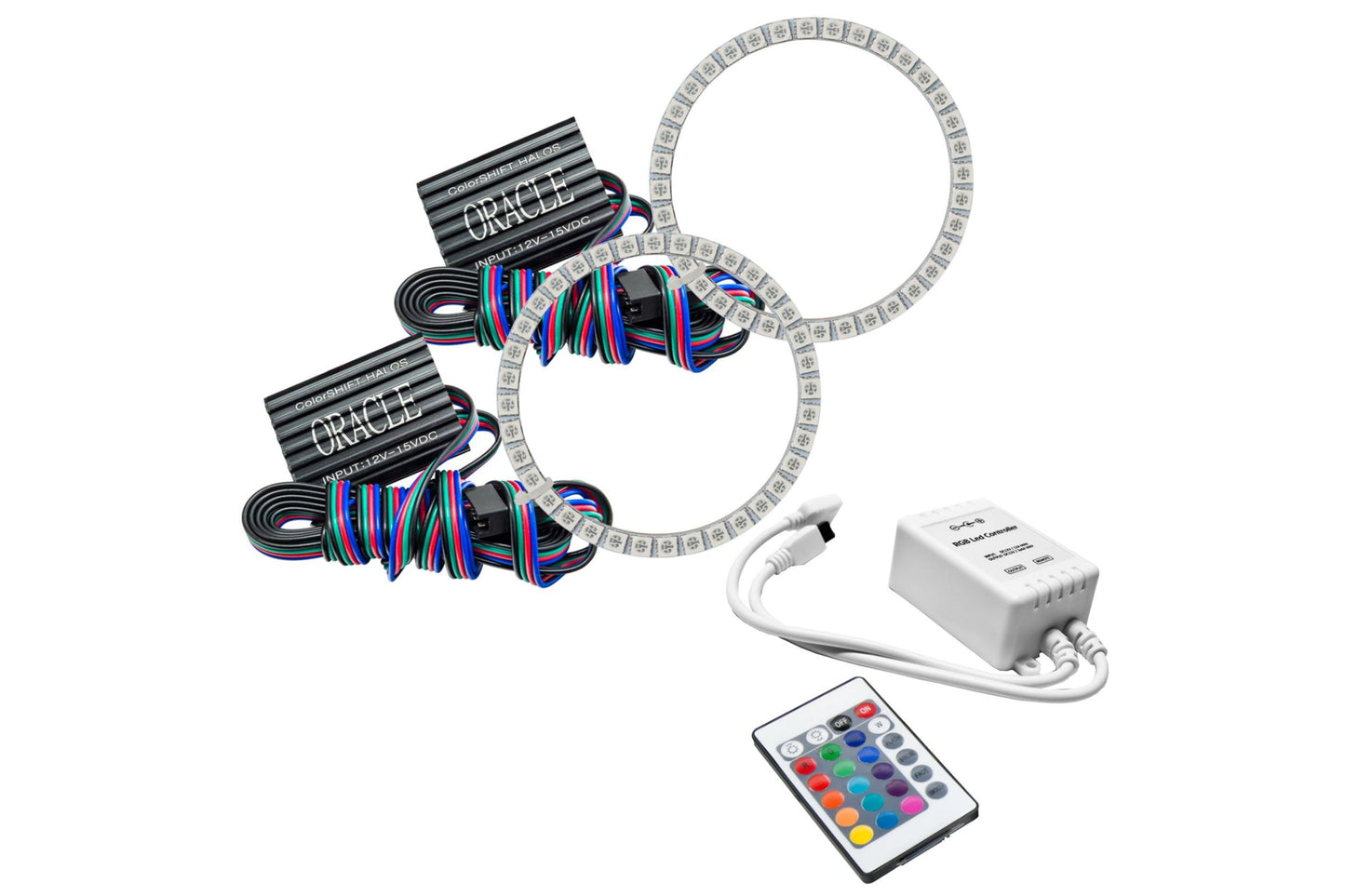 Oracle LED Halo Kit: 07-09 Saturn Sky (ColorShift RGB / Simple Controller) - LED Halos/Strips