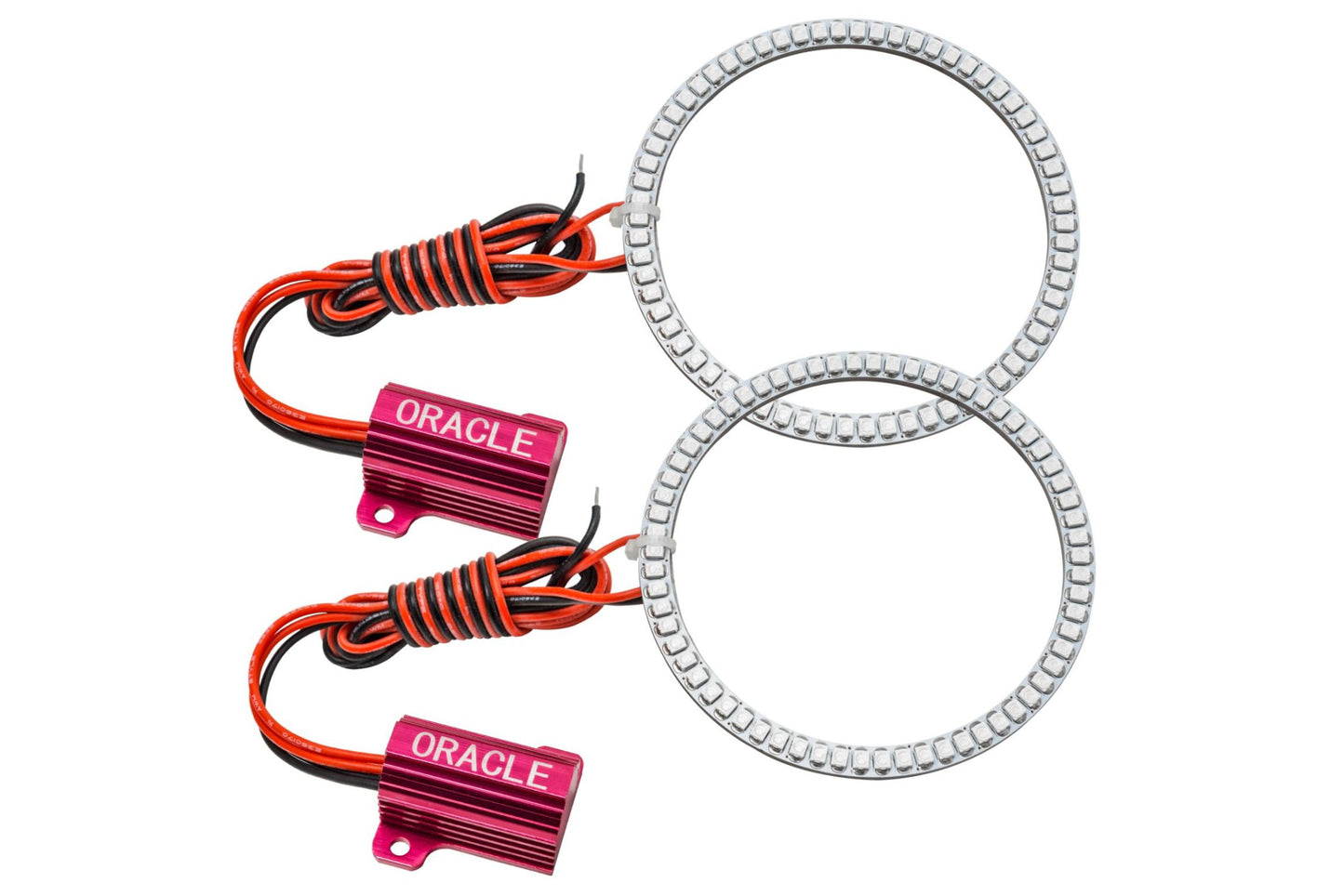 Oracle LED Halo Kit: 07-09 Saturn Sky (Red Single Color) - LED Halos/Strips