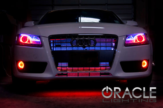 Oracle LED Halo Kit: 07-13 Audi A5 (Red Single Color) - LED Halos/Strips (Image 5 of 6)