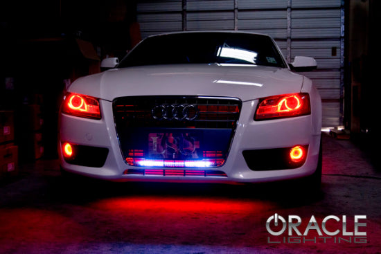 Oracle LED Halo Kit: 07-13 Audi A5 (Red Single Color) - LED Halos/Strips (Image 6 of 6)
