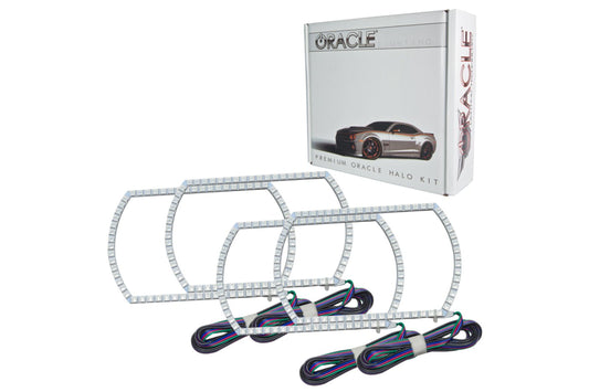 Oracle LED Halo Kit: 07-13 Chevrolet Silverado (Square Style / ColorShift RGB / No Controller) - LED Halos/Strips (Image 1 of 3)