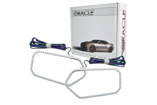 Oracle LED Halo Kit: 07-16 Polaris RZR (ColorShift RGB / RF Controller) - LED Halos/Strips