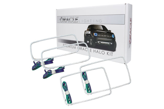 Oracle LED Halo Kit: 08-10 Ford Super Duty (ColorShift RGB / 2.0 Controller) - LED Halos/Strips