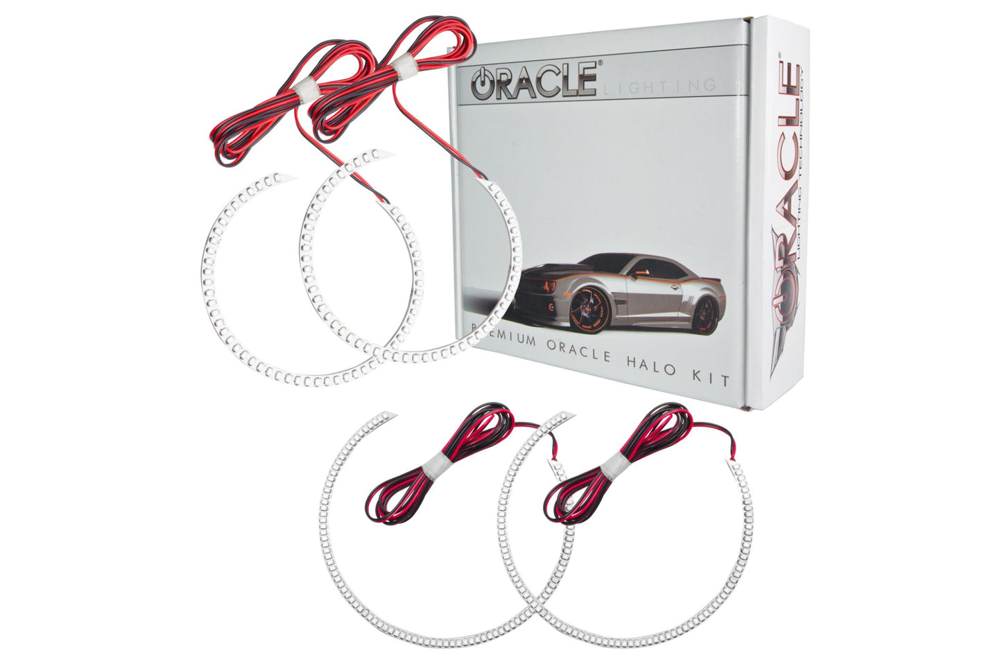 Oracle LED Halo Kit: 08-14 Dodge Avenger (White Single Color) - LED Halos/Strips