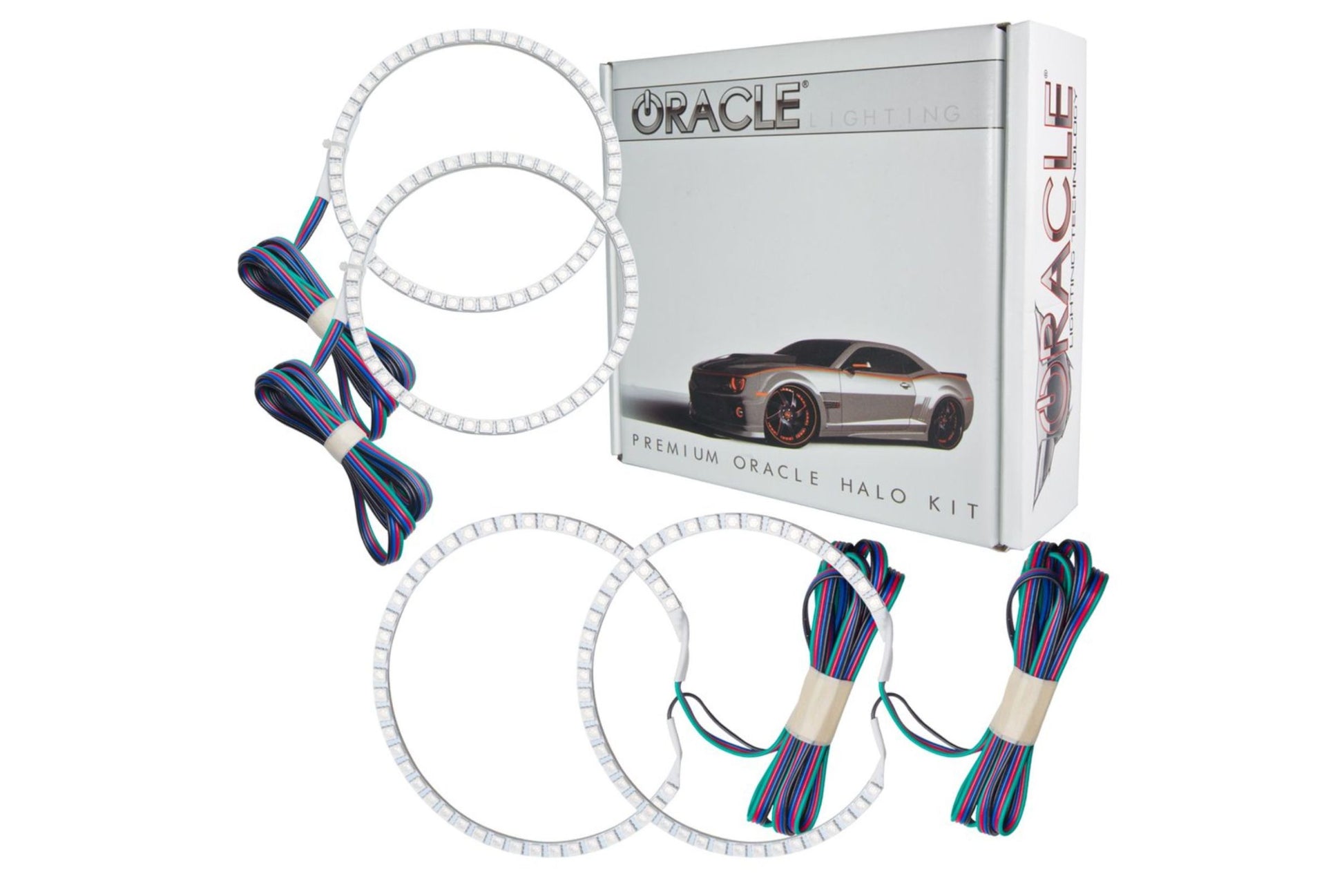 Oracle LED Halo Kit: 08-15 Nissan Armada (ColorShift RGB / BC1 Controller) - LED Halos/Strips