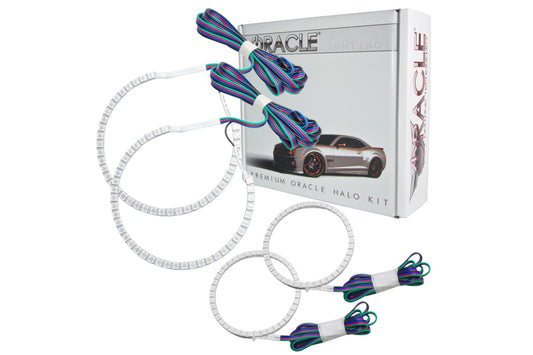 Oracle LED Halo Kit: 09-10 Hyundai Genesis (ColorShift RGB / Simple Controller) - LED Halos/Strips