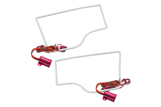Oracle LED Halo Kit: 09-13 Dodge Ram Non-Sport (White Single Color) - LED Halos/Strips (Image 1 of 3)