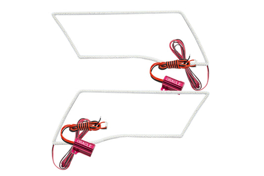 Oracle LED Halo Kit: 09-18 Dodge Ram Sport (White Single Color) - LED Halos/Strips (Image 1 of 3)