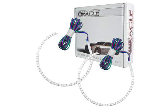 Oracle LED Halo Kit: 10-12 Ford Mustang (ColorShift RGB / Simple Controller) - LED Halos/Strips (Image 1 of 6)