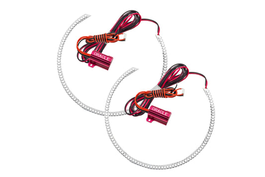 Oracle LED Halo Kit: 10-12 Ford Mustang (White Single Color) - LED Halos/Strips (Image 1 of 5)