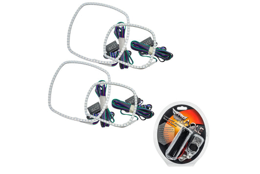Oracle LED Halo Kit: 11-14 Dodge Charger (ColorShift RGB / RF Controller) - LED Halos/Strips (Image 1 of 4)