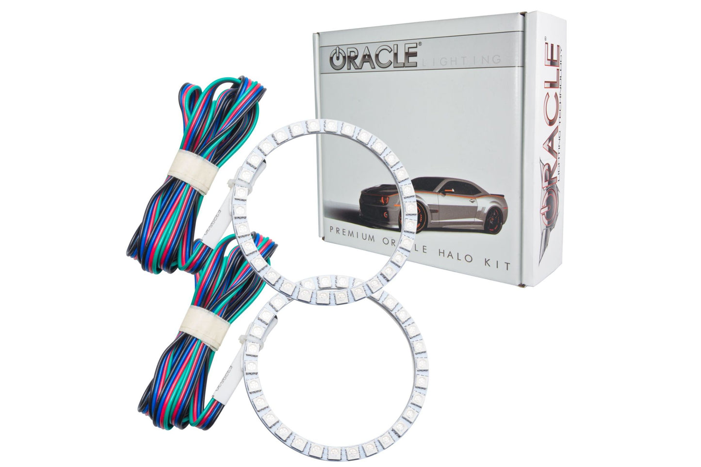 Oracle LED Halo Kit: 11-15 Kia Optima (ColorShift RGB / Simple Controller) - LED Halos/Strips