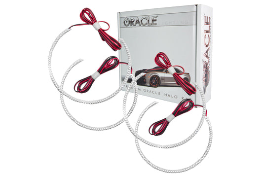 Oracle LED Halo Kit: 11-16 Ford Super Duty (Round Style / Red Single Color) - LED Halos/Strips