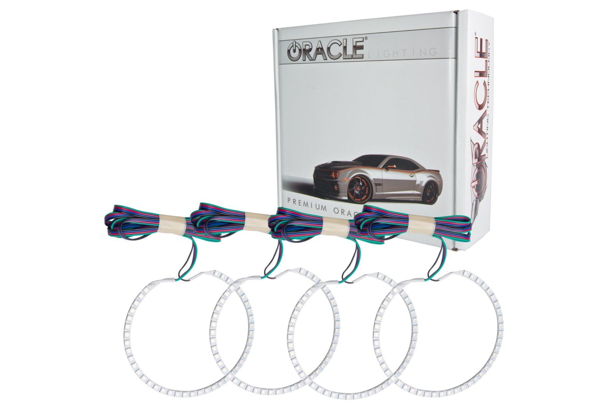 Oracle LED Halo Kit: 14-15 Chevrolet Camaro Non-RS (Dual Halo / ColorShift RGB / BC1 Controller) - LED Halos/Strips