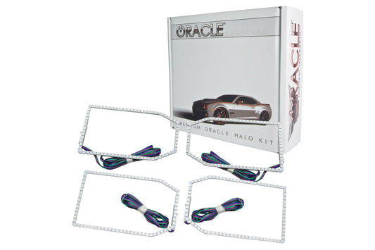 Oracle LED Halo Kit: 14-15 Chevrolet Silverado (Non-Projector Style / ColorShift RGB / BC1 Controller) - LED Halos/Strips