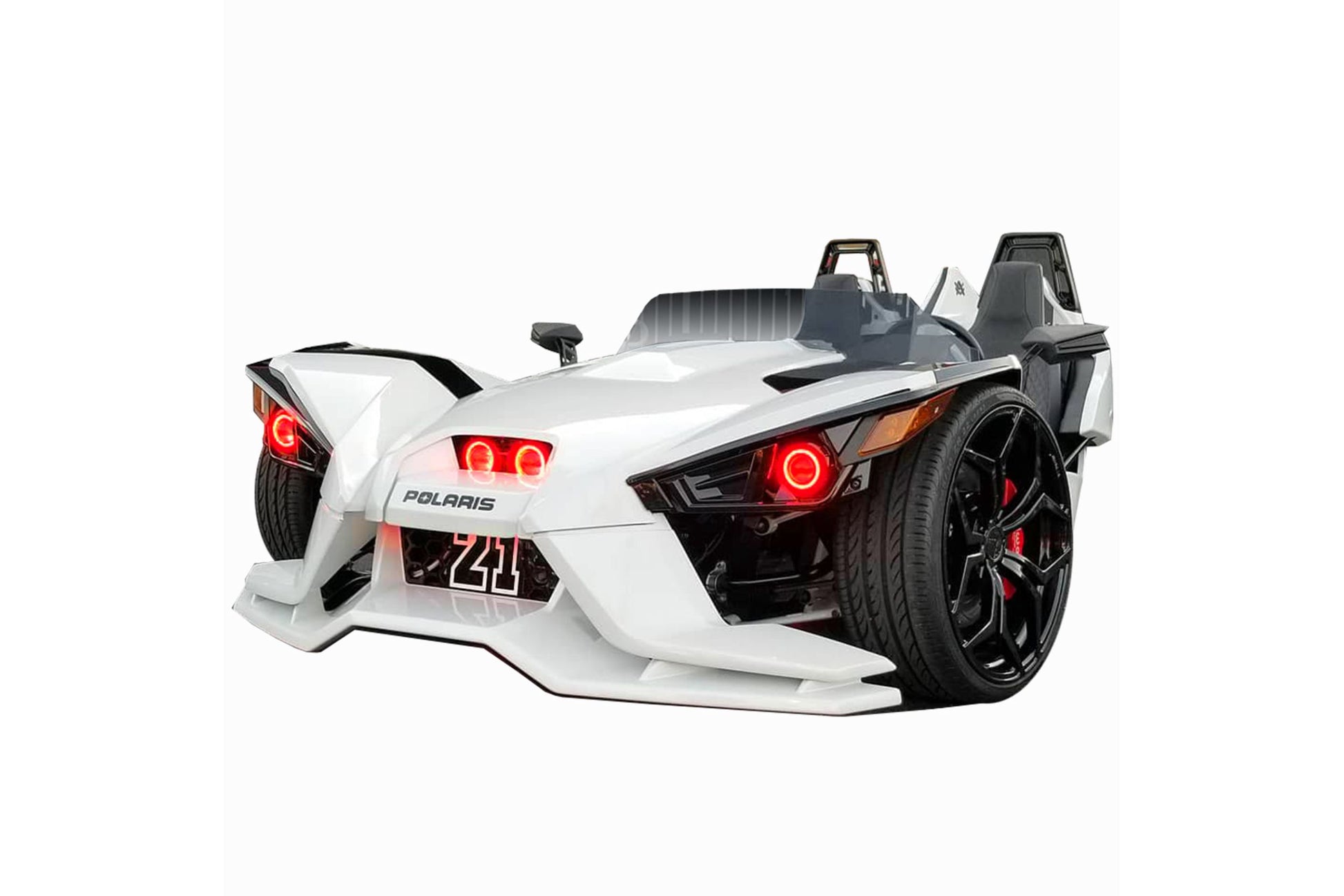 Oracle LED Halo Kit: 15-16 Polaris Slingshot (White Single Color) - LED Halos/Strips (Image 4 of 4)