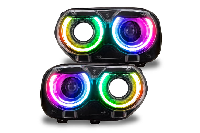 Oracle LED Halo Kit: 15-21 Dodge Challenger (ColorShift RGB / BC1 Controller) - LED Halos/Strips (Image 2 of 4)