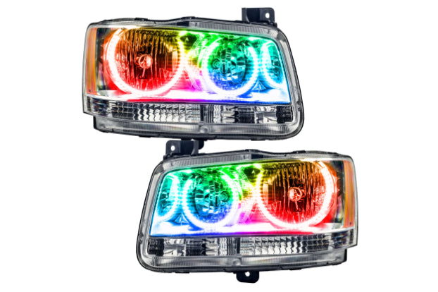 Oracle LED Halo Kit: 2008 Dodge Magnum (ColorShift RGB / BC1 Controller) - LED Halos/Strips (Image 2 of 4)