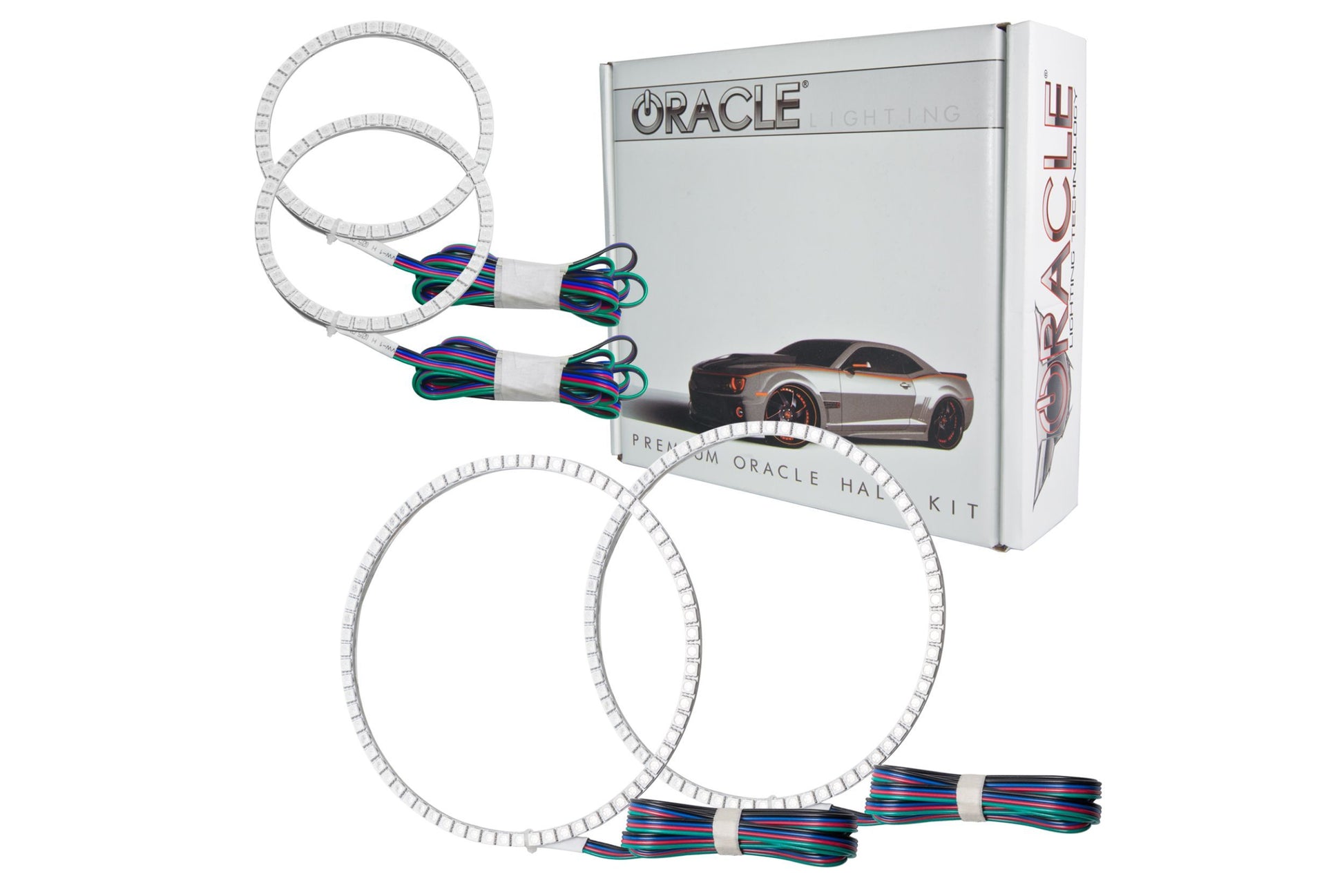 Oracle LED Halo Kit: 98-04 Volkswagen Golf GTI (ColorShift RGB / No Controller) - LED Halos/Strips