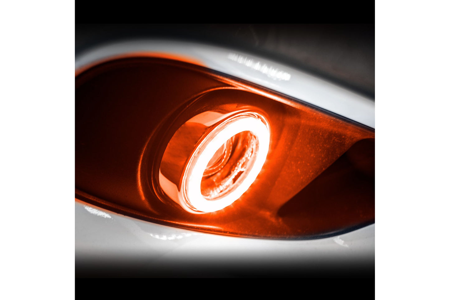 Oracle SM LED Fog Halo Kit: 07-14 Chevrolet Avalanche (Amber) - LED Halos/Strips (Image 4 of 4)