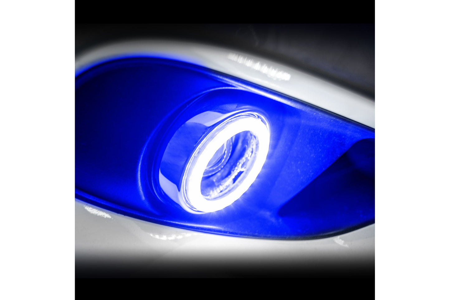 Oracle SM LED Fog Halo Kit: 15-21 Dodge Challenger (Blue) - LED Halos/Strips (Image 2 of 4)