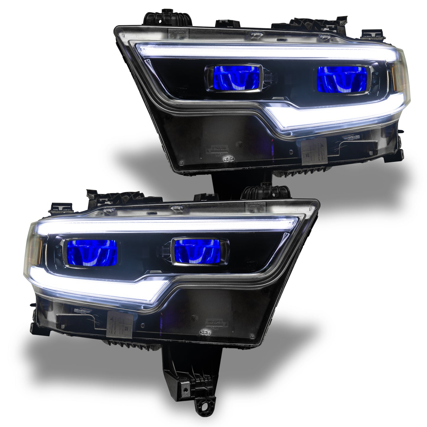 Demon Eyes: 2019+ Ram 1500 w/ LED Proj. Oracle ColorShift RGB (Pair) - Demon Eyes (Image 2 of 5)