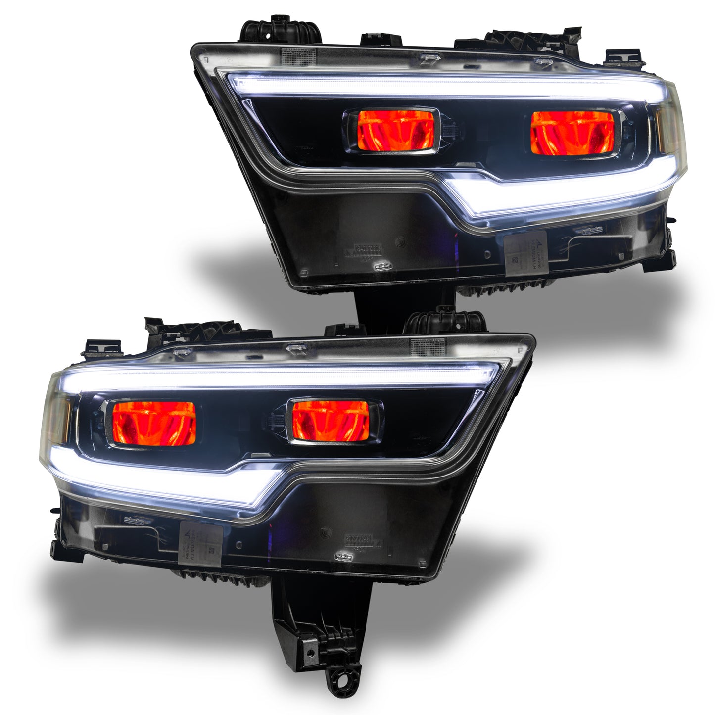 Demon Eyes: 2019+ Ram 1500 w/ LED Proj. Oracle ColorShift RGB (Pair) - Demon Eyes (Image 3 of 5)