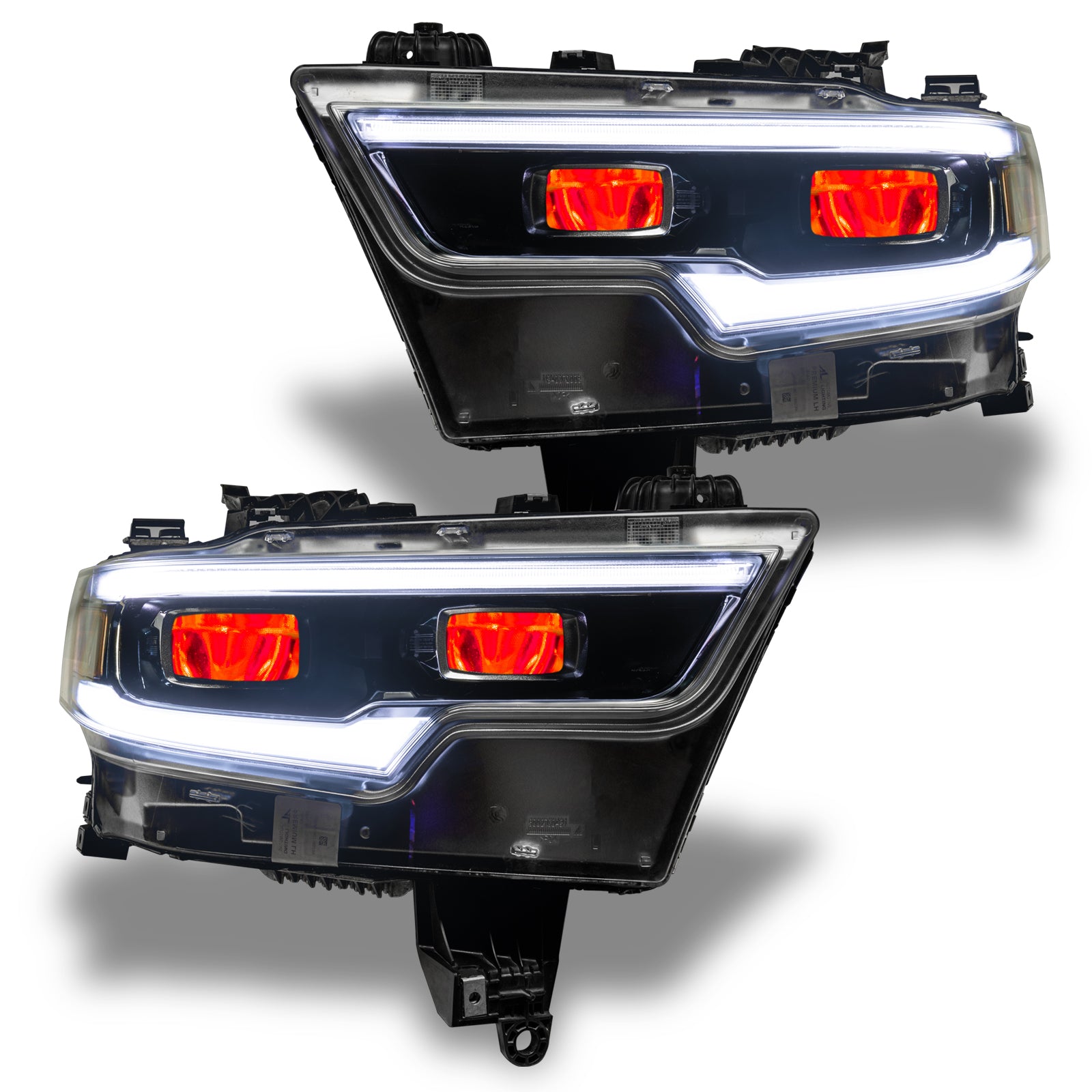 Demon Eyes: 2019+ Ram 1500 w/ LED Proj. Oracle ColorShift RGB (Pair) - Demon Eyes (Image 3 of 5)