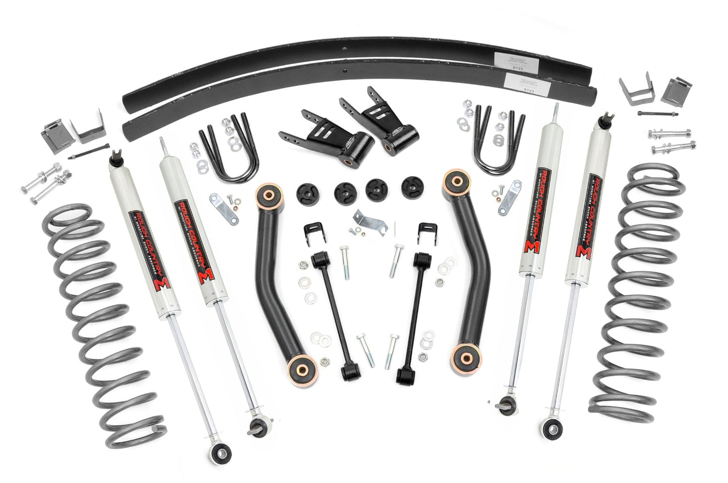 4.5 Inch Lift Kit | M1 | Rear AAL | Jeep Cherokee XJ 2WD/4WD (1984-2001) - Susp Lift Kits 4wd (Image 1 of 6)