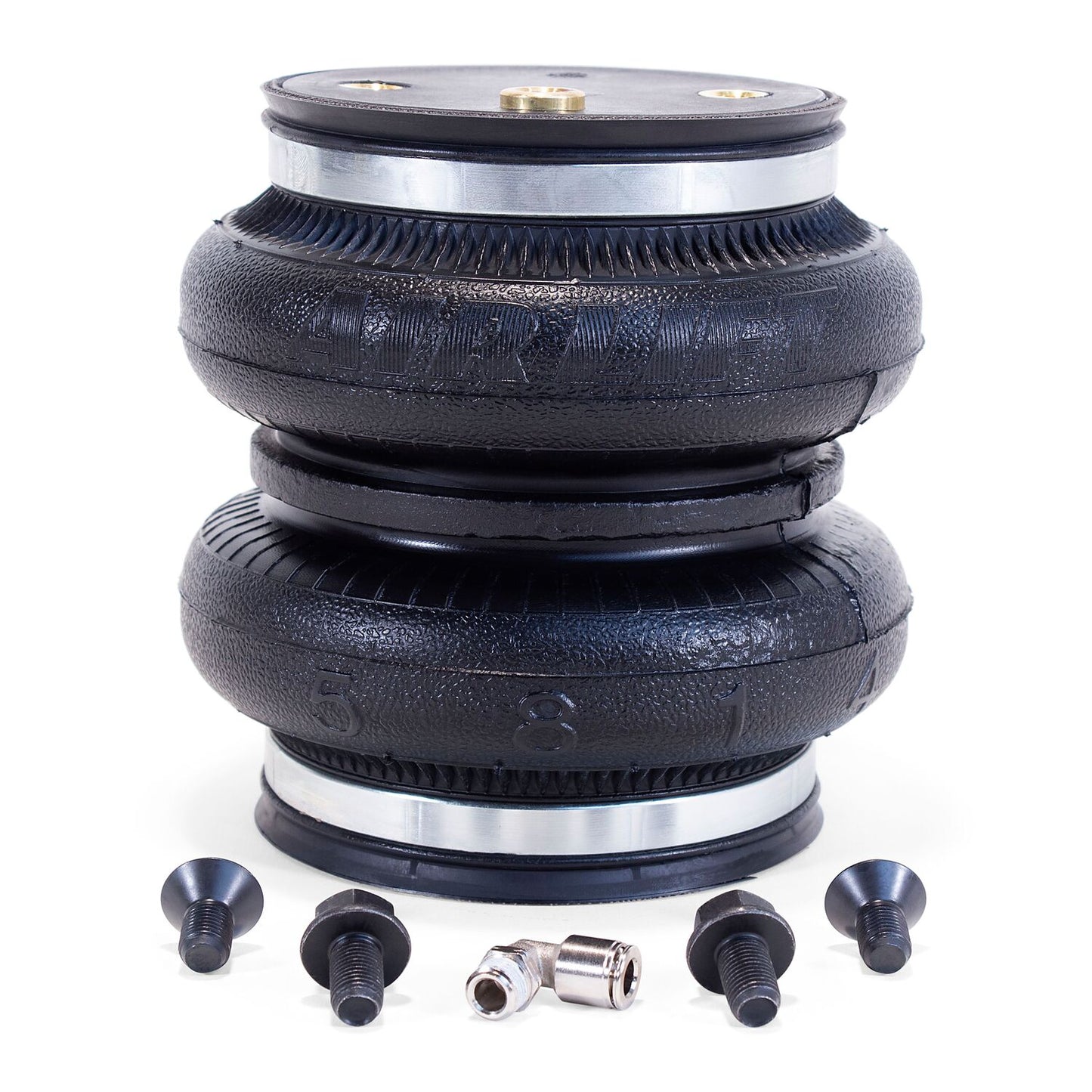 Air Lift Company 84771 17C Titan Replacement Air Springs Loadlifter 5000 Ultimate Plus Bellows Type W/Int Jounce Bumper