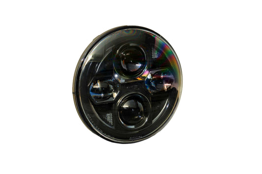 Sealed Beam: Sealed7 2.0 (Black) (7in Round) - Headlights (Sealed Beam) (Image 1 of 5)