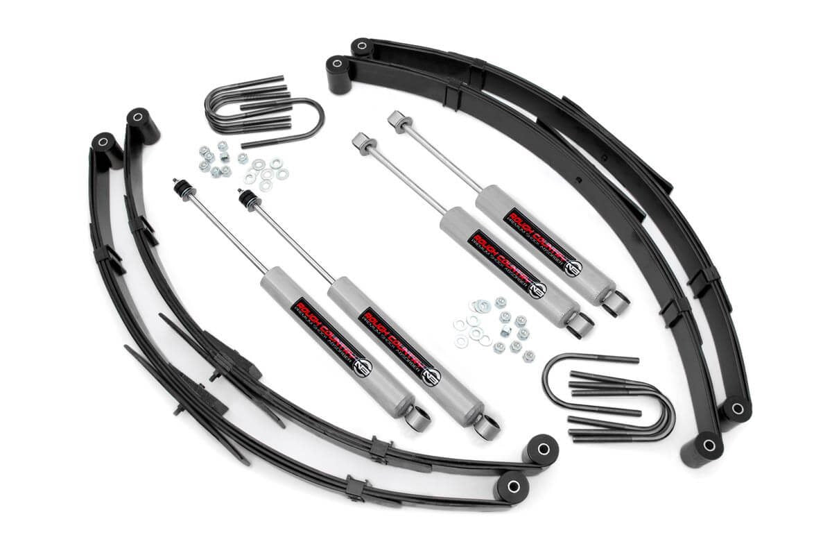 RC 2.5 Inch Lift Kit | Jeep Wrangler YJ 4WD (1987-1995) (manufacturer page)
