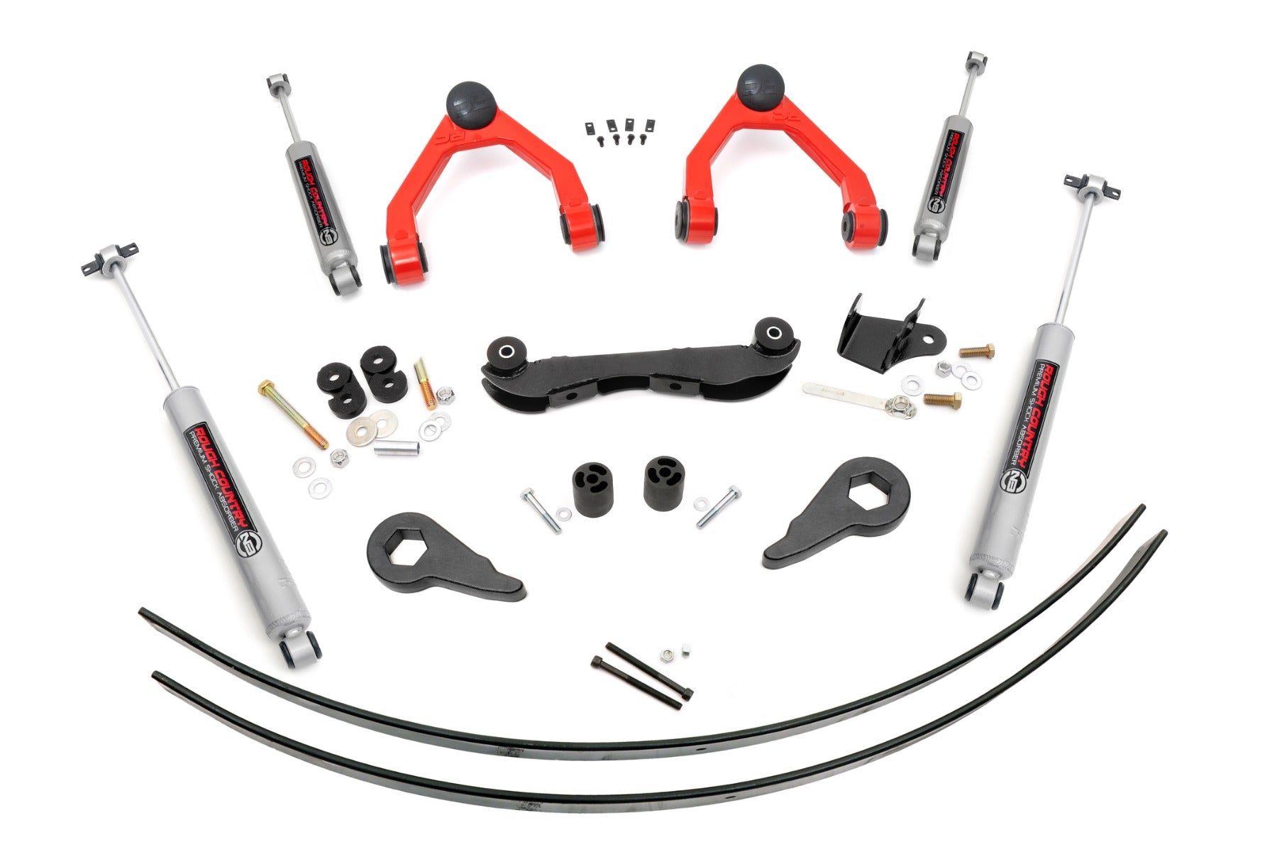 2-3 Inch Lift Kit | Rear AAL | Chevy/GMC 1500 Truck & SUV 4WD (1988-1999) - Susp Lift Kits 4wd