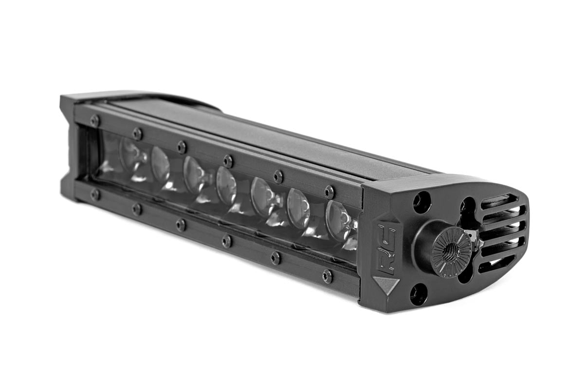 8 Inch Black Series LED Light Bar | Single Row | Cool White DRL - Lighting & Acc (Image 2 of 6)