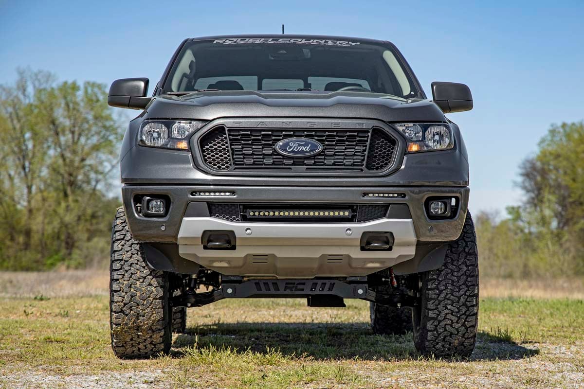 LED Light Kit | Bumper Mount | 6" Black Slimline Pair | Ford Ranger (19-23) - Lighting & Acc (Image 3 of 5)