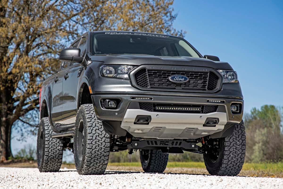 LED Light Kit | Bumper Mount | 6" Black Slimline Pair | Ford Ranger (19-23) - Lighting & Acc (Image 4 of 5)