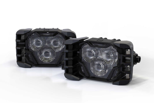 4Banger Fog Lights: 15-20 F150 (HXB Yellow SAE Wide Beam) - Off Road - Veh. Spec (Image 1 of 5)