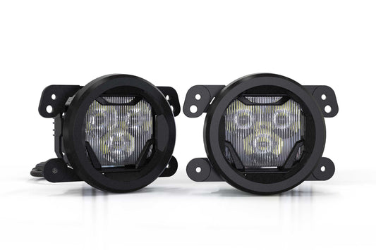 4Banger Fog Lights: Type M (HXB White Combo Beam) - Off Road - Veh. Spec (Image 1 of 6)