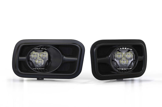 4Banger Fog Lights: 10-18 Ram HD (HXB White SAE Wide Beam) - Off Road - Veh. Spec (Image 1 of 6)
