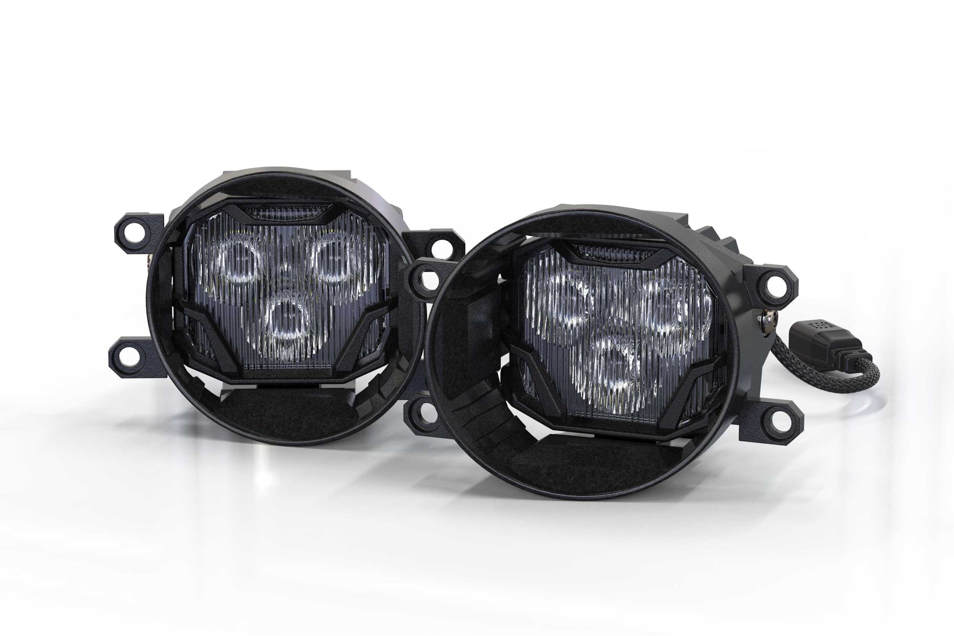 4Banger Fog Lights: 10-13 4Runner (HXB White SAE Wide Beam) - Off Road - Veh. Spec (Image 2 of 6)