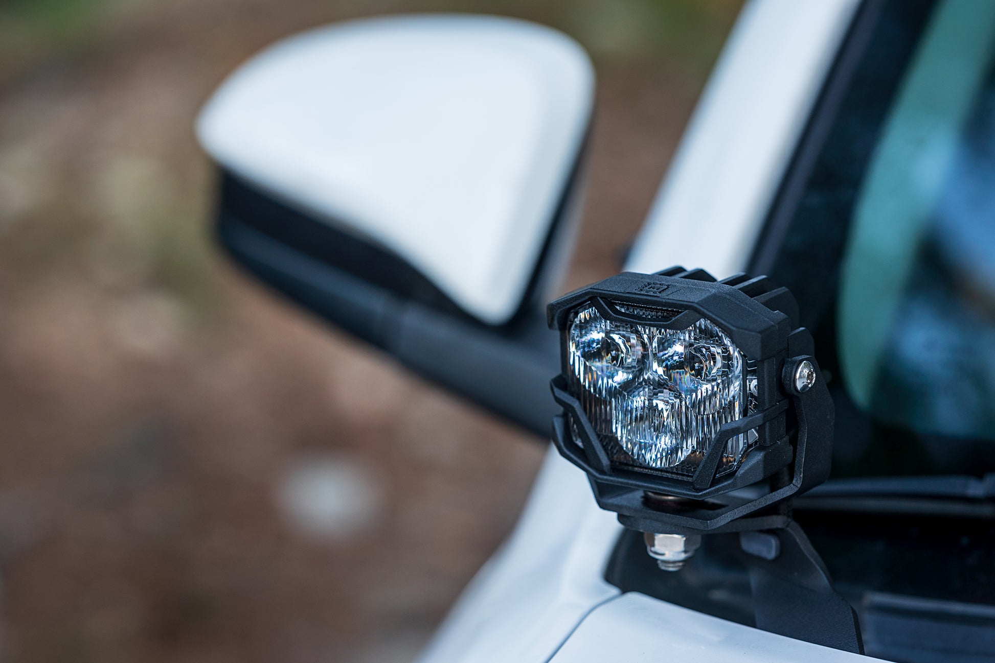 Morimoto 4Banger Ditch Light Kit: 03-09 4Runner (HXB Yellow Combo Beam) - Off Road - Veh. Spec (Image 3 of 6)