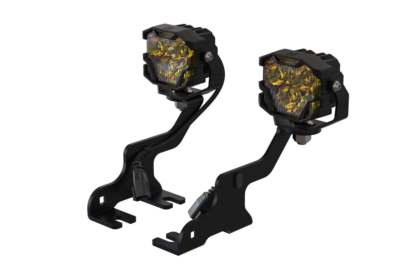 Morimoto 4Banger Ditch Light Kit: 09-14 F150 (HXB Yellow Combo Beam) - Off Road - Veh. Spec (Image 1 of 6)