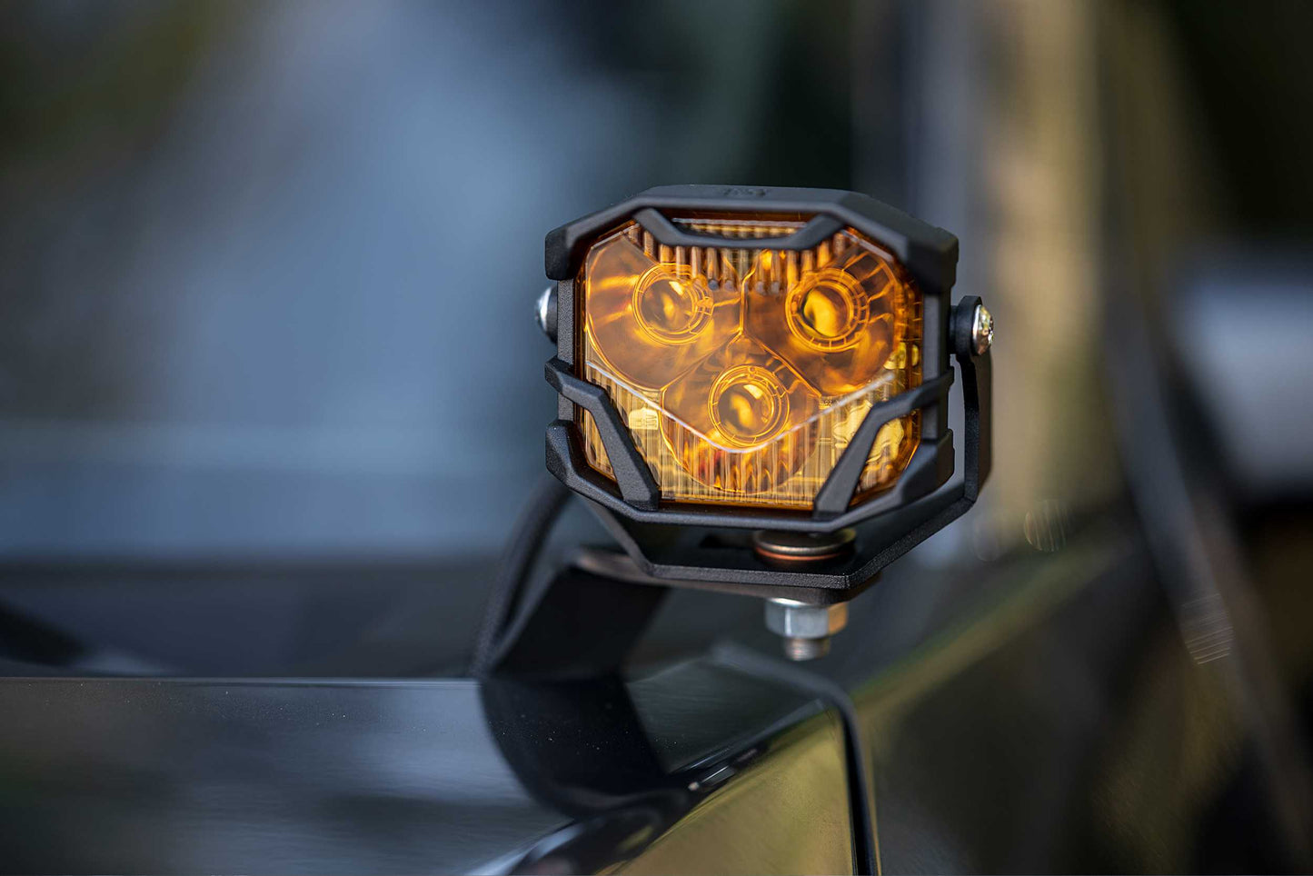 Morimoto 4Banger Ditch Light Kit: 09-14 F150 (HXB Yellow Combo Beam) - Off Road - Veh. Spec (Image 5 of 6)