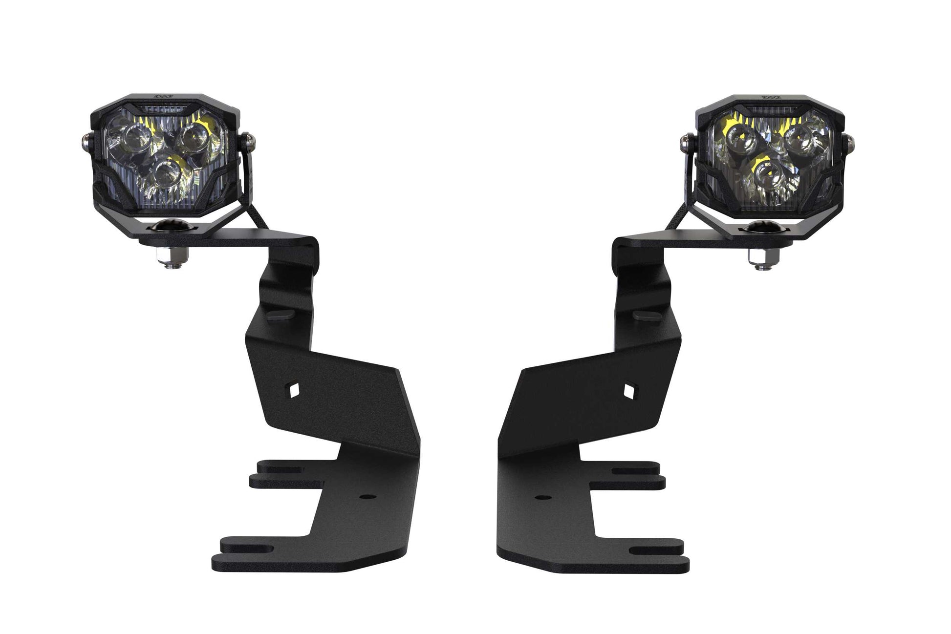 Morimoto 4Banger Ditch Light Kit: 17-22 Super Duty (NCS White SAE Wide Beam) - Off Road - Veh. Spec (Image 2 of 6)