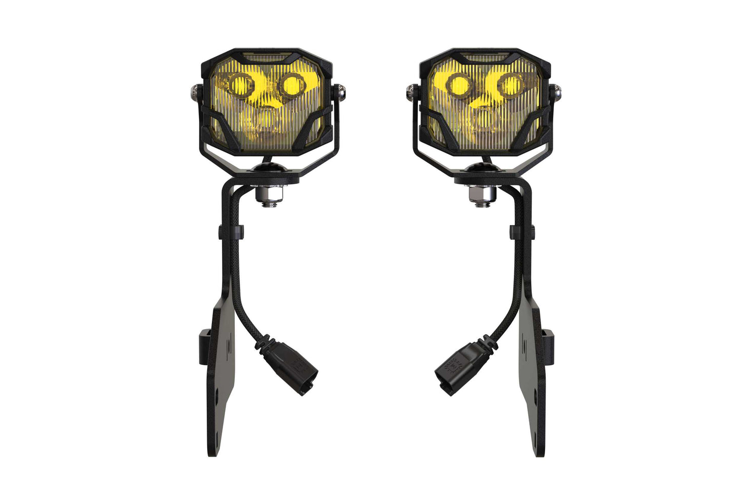 Morimoto 4Banger Ditch Light Kit: 11-16 Super Duty (NCS White Spot Beam) - Off Road - Veh. Spec (Image 2 of 6)