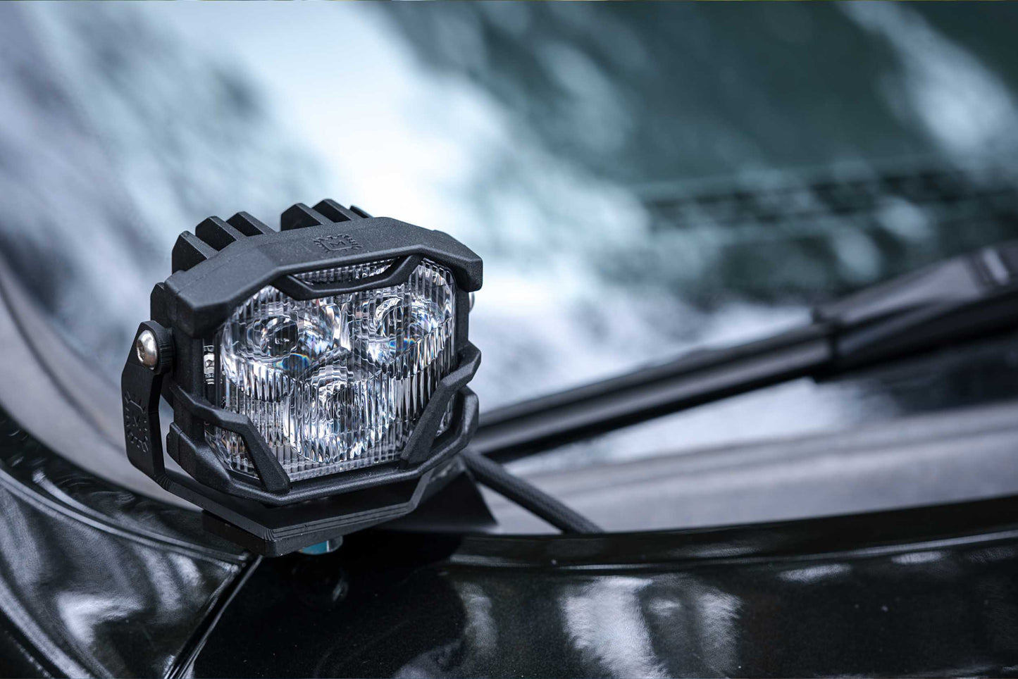 Morimoto 4Banger Ditch Light Kit: 11-16 Super Duty (NCS White Spot Beam) - Off Road - Veh. Spec (Image 6 of 6)