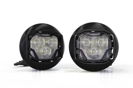 4Banger Fog Lights: 07-14 Yukon (HXB Yellow SAE Wide Beam) - Off Road - Veh. Spec (Image 1 of 6)