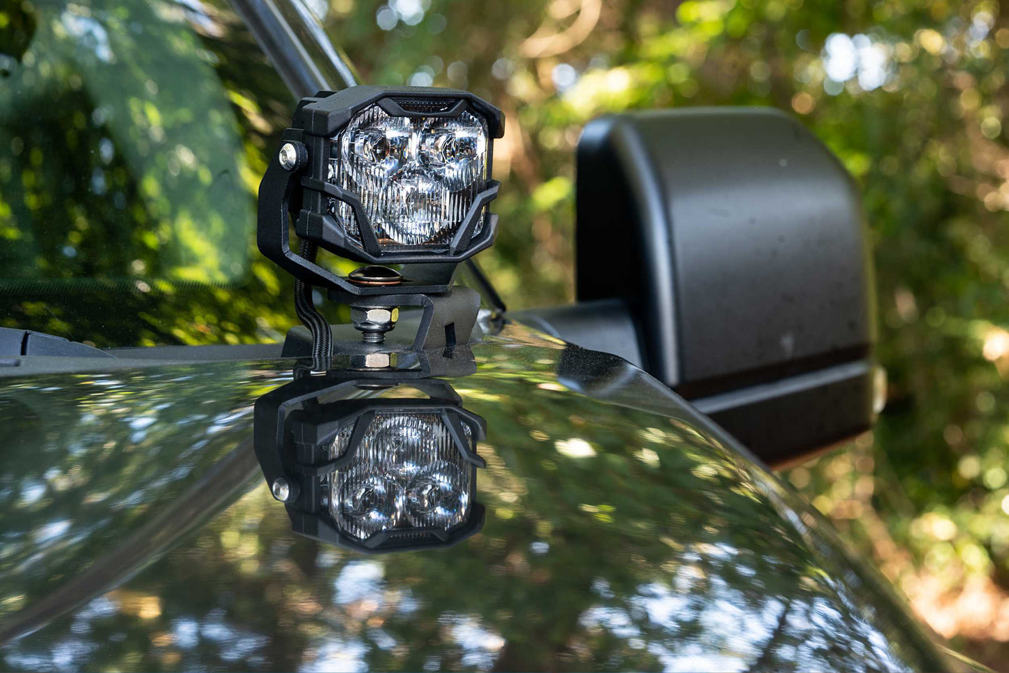 Morimoto 4Banger Ditch Light Kit: 10-14 Raptor (HXB White SAE Wide Beam) - Off Road - Veh. Spec (Image 6 of 6)