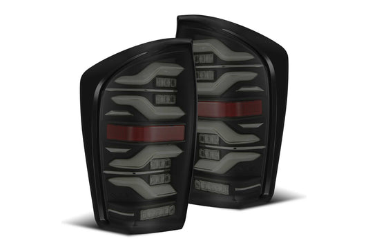ARex Luxx LED Tail Lights: Toyota Tacoma (16-22)(Black) - Tail Lights (Image 1 of 6)