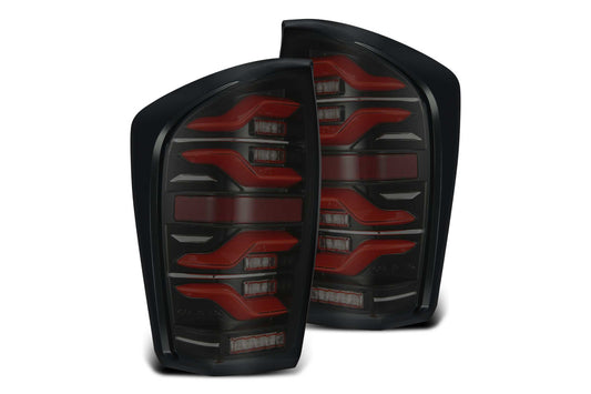 ARex Luxx LED Tail Lights: Toyota Tacoma (16-22)(Black-Red) - Tail Lights (Image 1 of 6)
